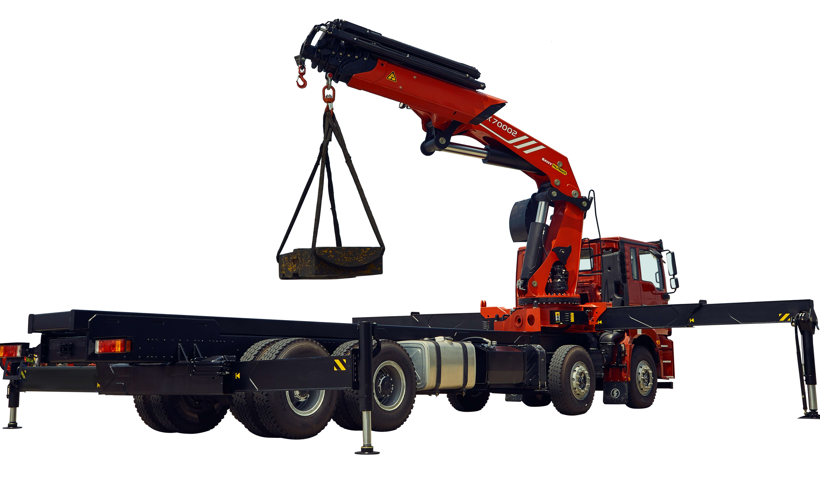 Sany SPK70002 23 Ton Knuckle Boom Crane - Sany Crane